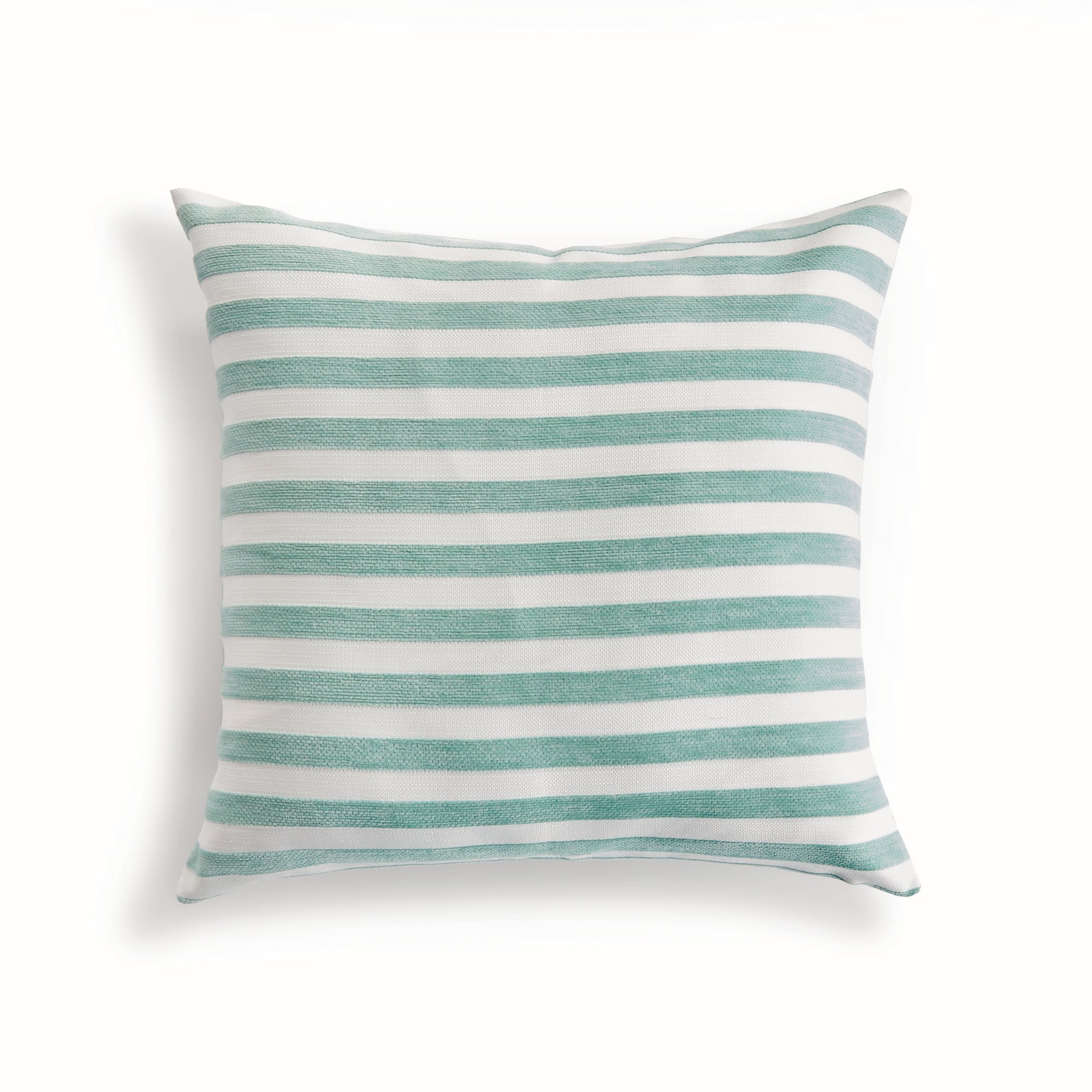 Gideon Square Indoor-Outdoor Pillow Seafoam