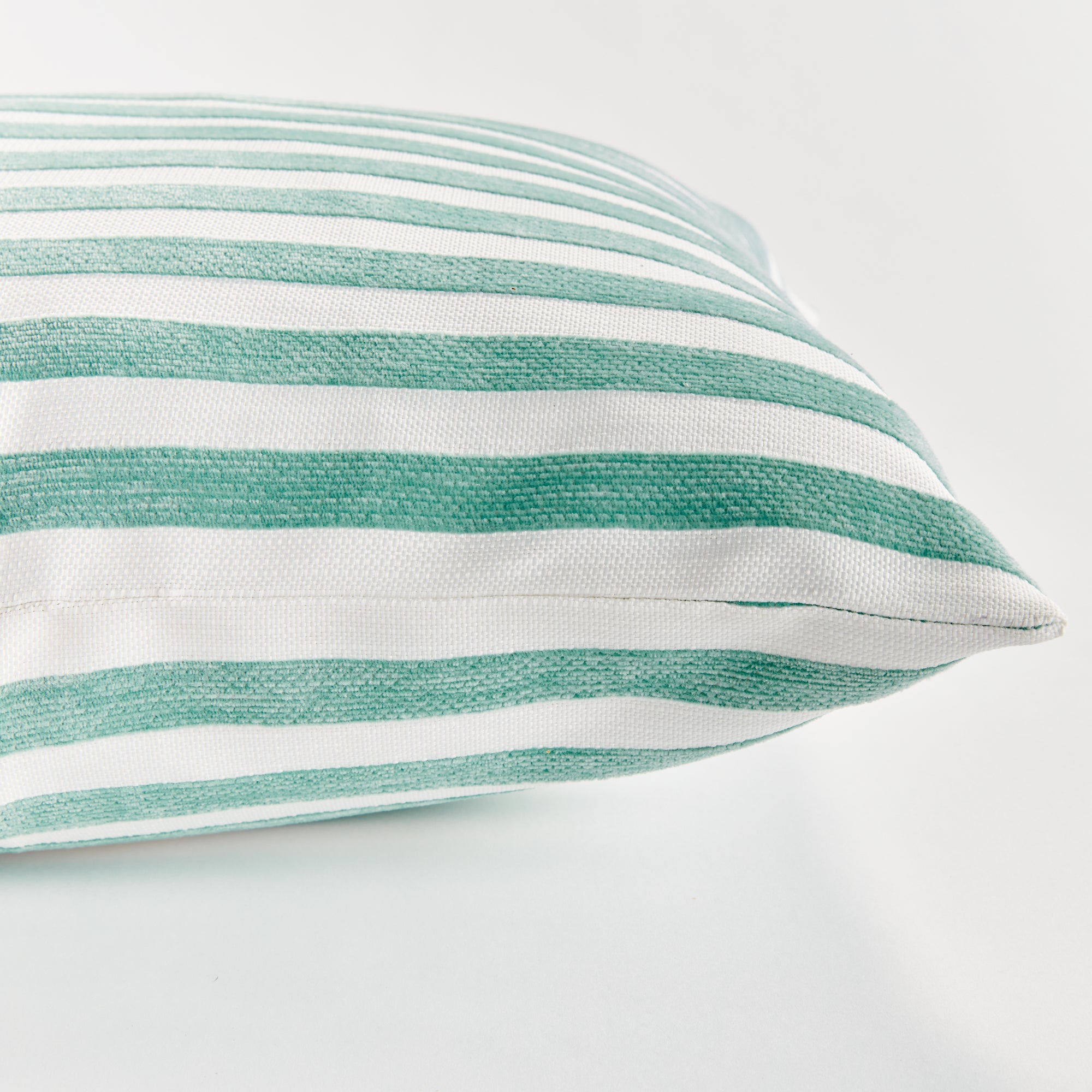 Gideon Square Indoor-Outdoor Pillow Seafoam
