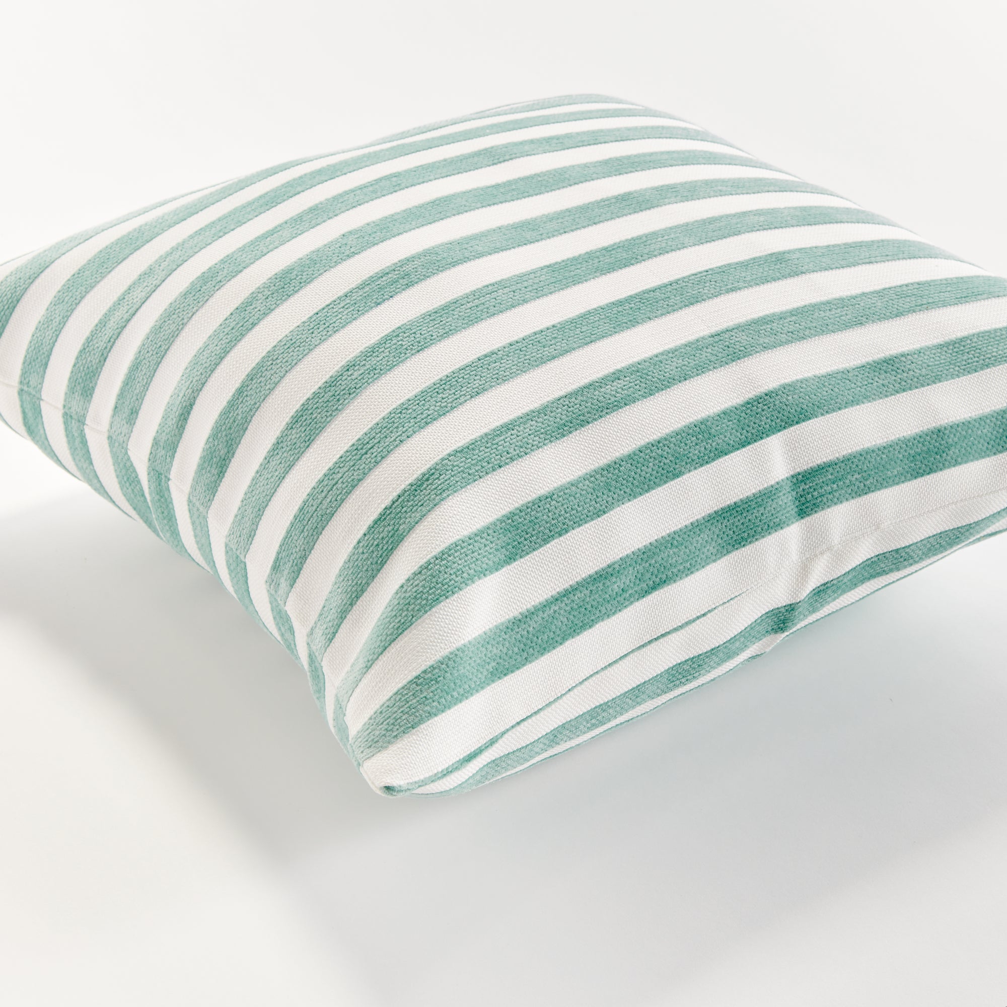Gideon Square Indoor-Outdoor Pillow Seafoam