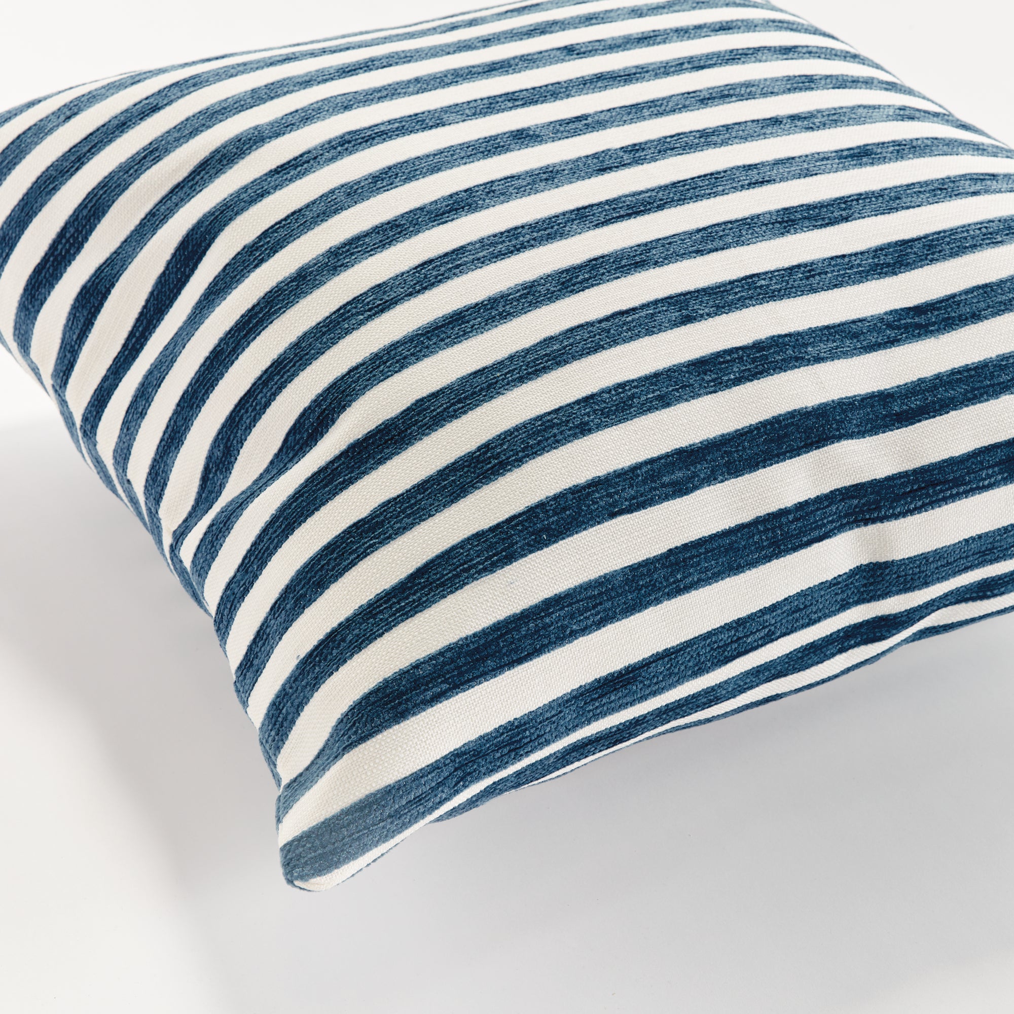 Gideon Square Indoor-Outdoor Pillow Blue