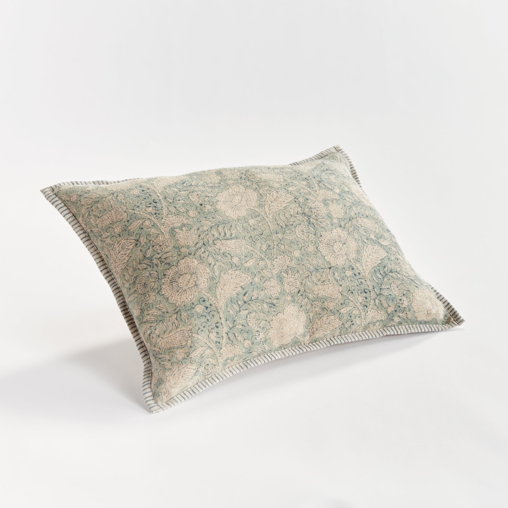 Pascaline Lumbar Pillow Blue